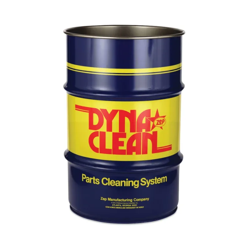 Dyna-Clean Parts Washer Drum, 30 gal, Blue/Yellow/Red