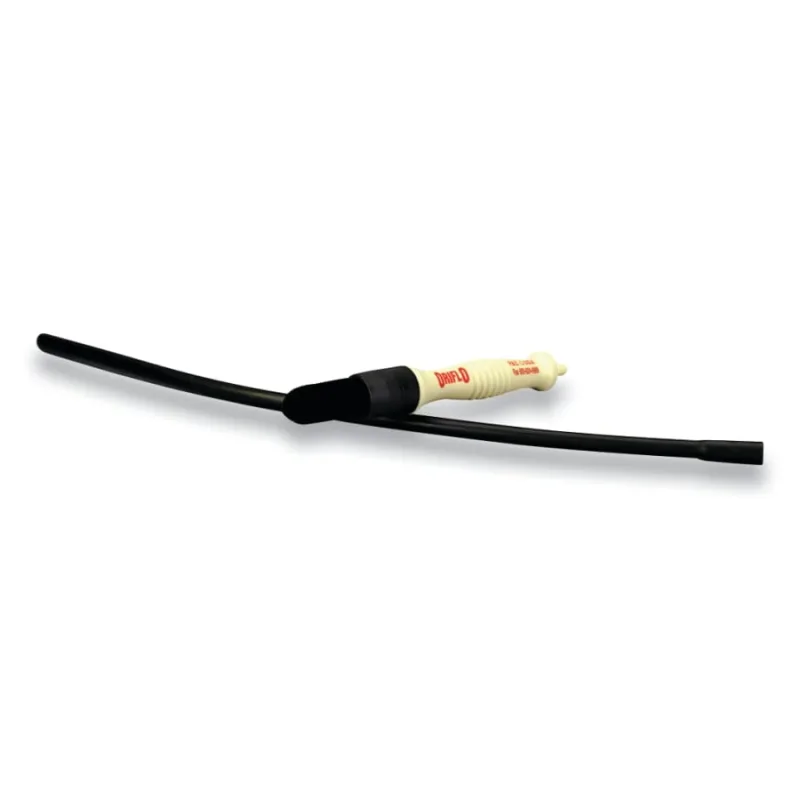 Dyna-Clean Oriflo Flow Thru Cleaning Brush, 26 in, Black