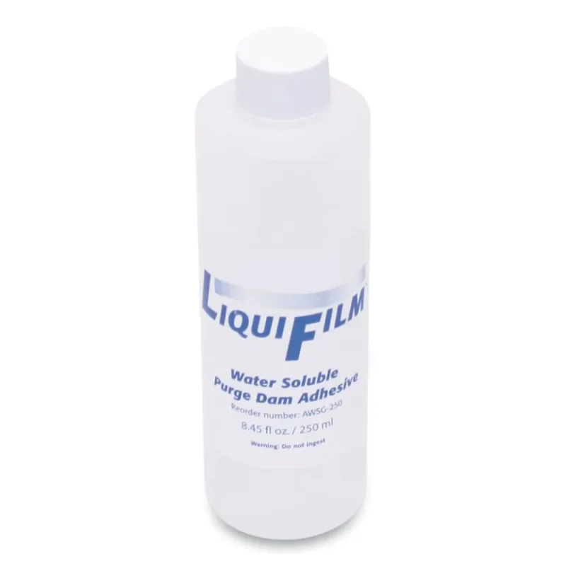 Liquifilm Water Soluble Purge Film and Adhesive, 8 fl oz Adhesive Bottle