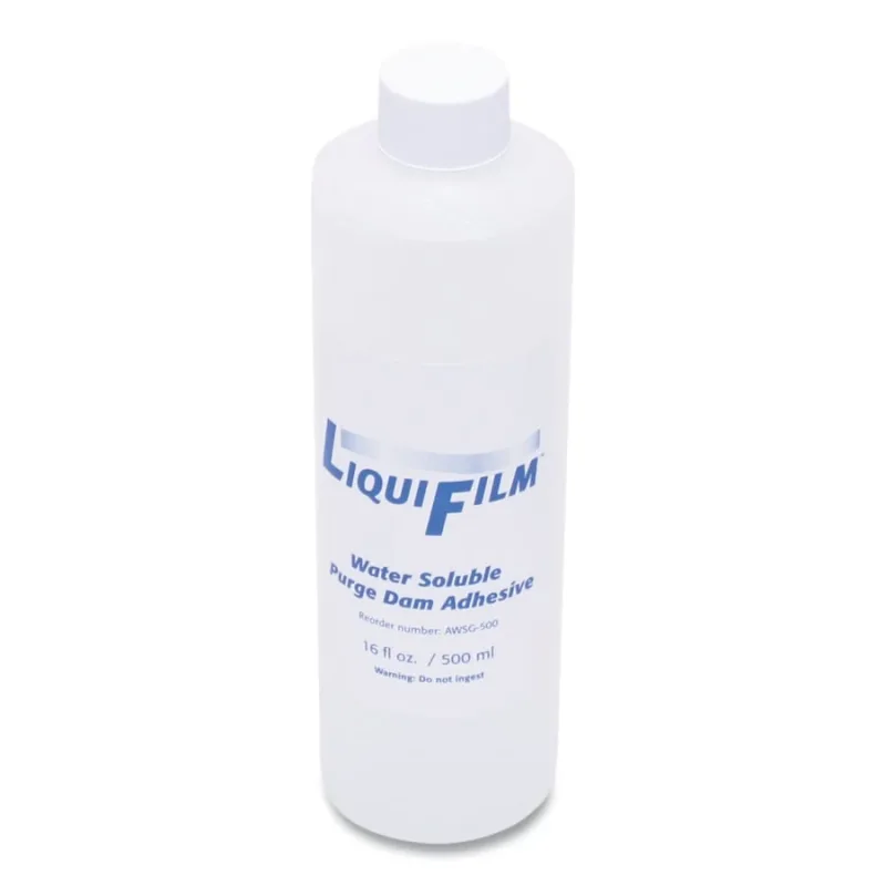 Liquifilm Water Soluble Purge Film and Adhesive, 16 fl oz Adhesive Bottle