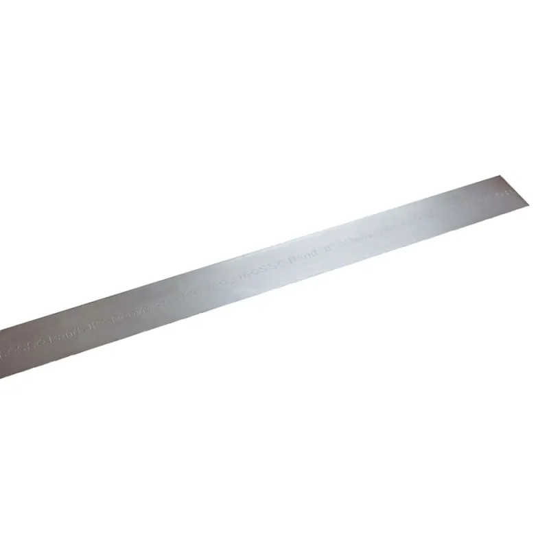 316 Stainless Steel Bands, 3/8 in x 82.5 ft, 0.048 in Stainless Steel