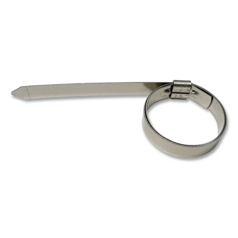JUNIOR CLAMP 201SS 3/8" X 0.025" 2-1/2" DIAMETER