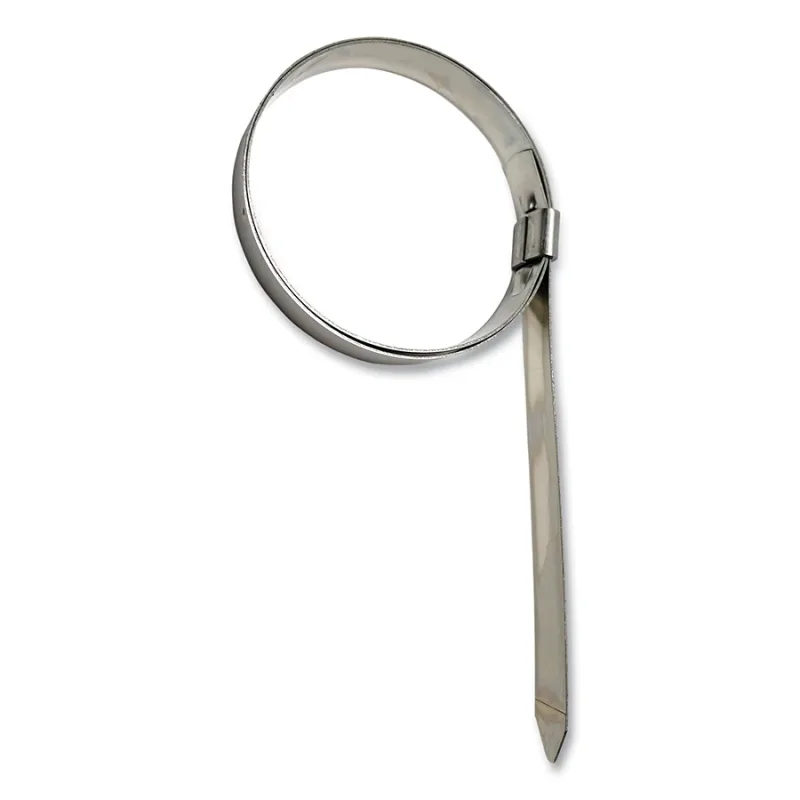 JUNIOR CLAMP 201SS 1/4" X 0.020" 2-3/4" DIAMETER