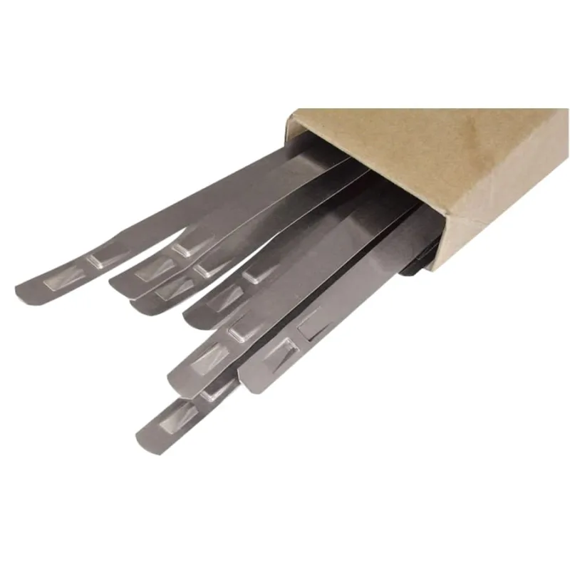 Ultra-Lok Free End Bands, 3/4 in x 24 in, 0.03 in Stainless Steel 201