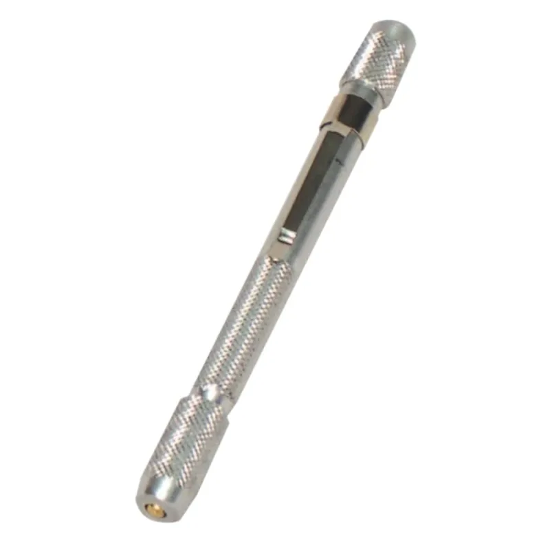 Tip Drill Set, Size 52 to 74, With 12 Even Number Drills and Aluminum Handle with Pocket Clip