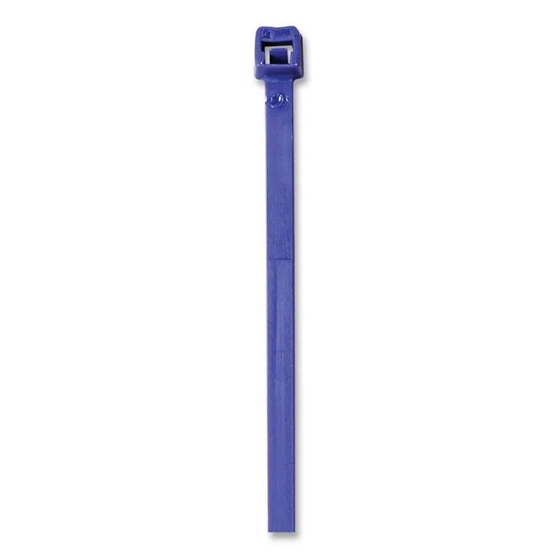 General Purpose Cable Ties, 50 lb Tensile Strength, 14.6 in L, Purple, 100 EA/BG