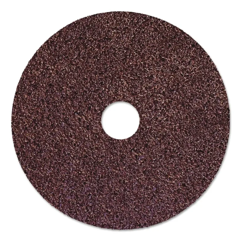 Resin Fiber Disc, Aluminum Oxide, 5 in dia, 7/8 in arbor, 36 Grit, Arbor Hole Mounting