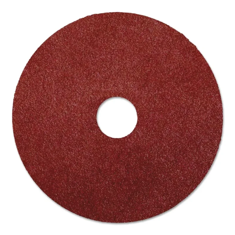 Resin Fiber Disc, Aluminum Oxide, 5 in dia, 7/8 in arbor, 60 Grit, Arbor Hole Mounting