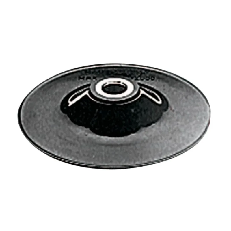 Rubber Backing Pad, 4-1/2 in dia