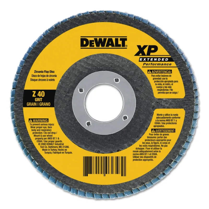 XP™ Extended Performance Flap Disc, 4-1/2 in dia, 60 Grit, 5/8 in-11 Arbor, 13300 RPM, T27