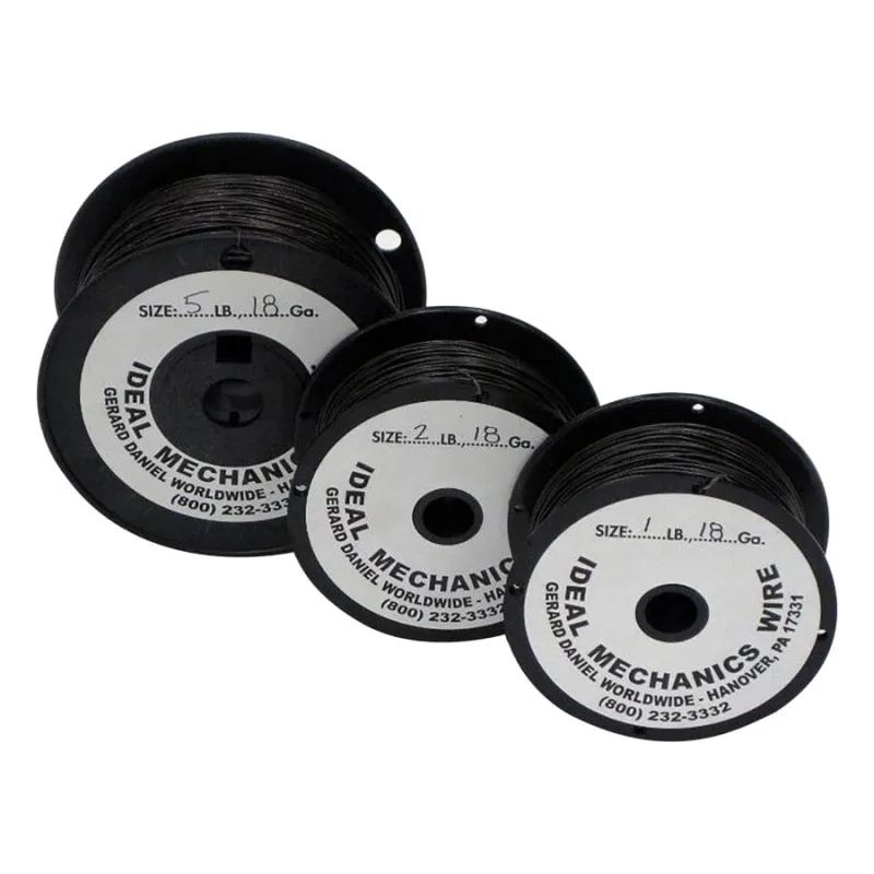 Mechanics Wire, 16 ga, 5 lb Spool, Annealed, Steel
