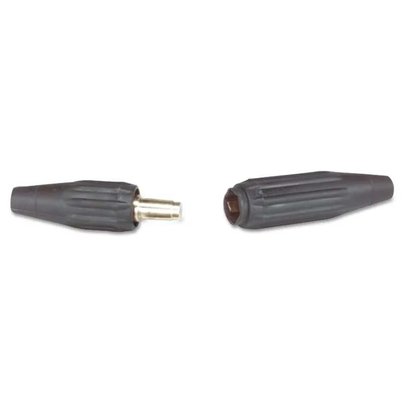 Quick-Trik® Cable Connector, Single Dome-Nose Connection, 1/0 to 2/0 AWG Cap, Male/Female