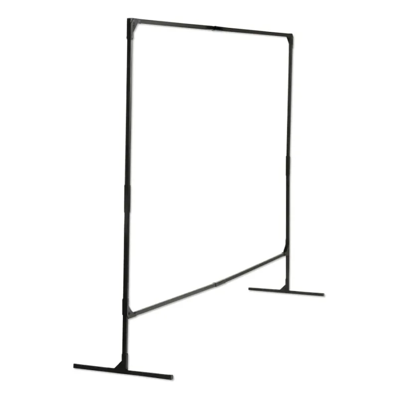 Stur-D-Screen Frames, 6 ft X 4 ft, Steel, Black