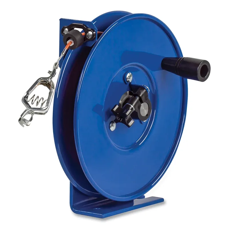 SDH-100 HAND CRANK STATIC DISC CBL REEL 100'