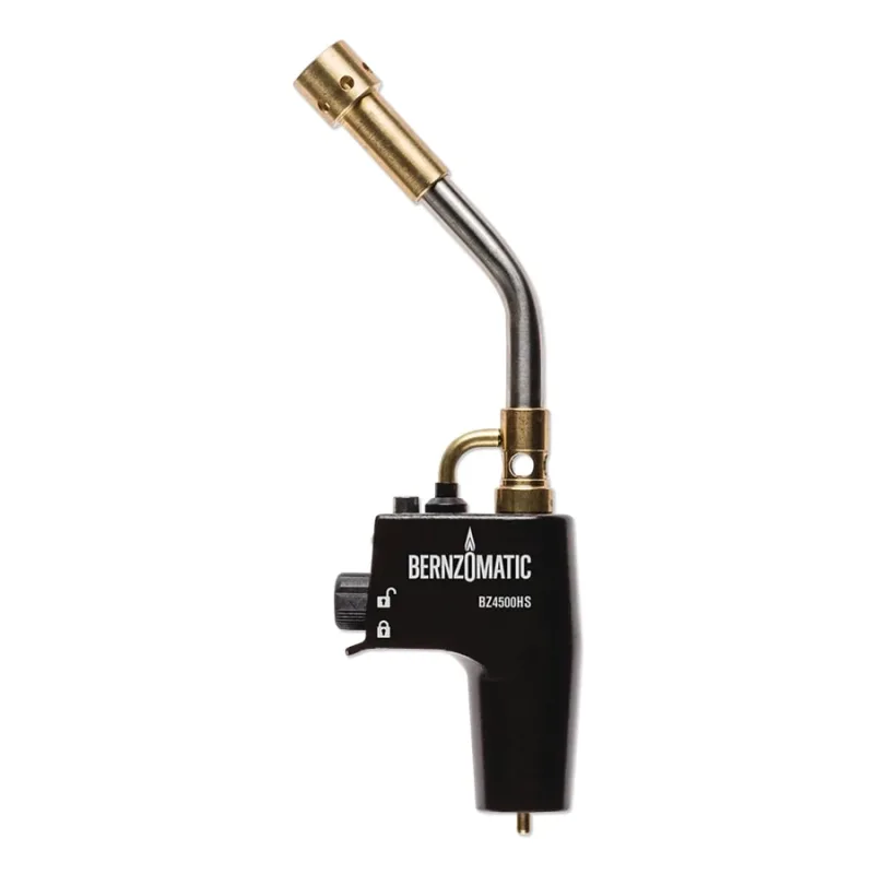Heat Shrink Torch, BZ4500HS, Soft Solder, Silver Brazing, Propane/Map-Pro