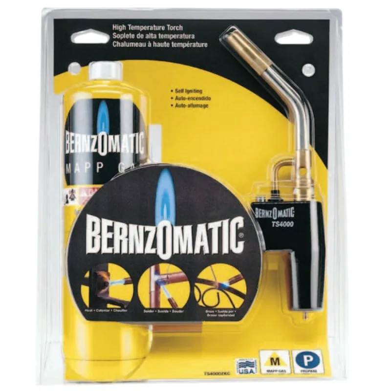 Multi-Application MAPP® Kit, 16 oz MAPP® Cylinder; TS4000T Torch Head