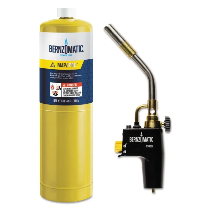 SureFire™ Self Igniting Torch Kit, TS8000BZKC, Torch, Cylinder, MAPP