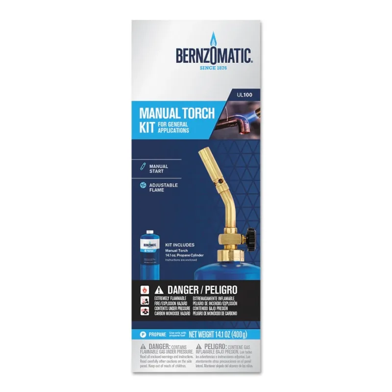 Basic Pencil Flame Torch Kit, 14.1 oz Propane Cylinder, UL2317 Torch (189-368374) - additional view 2