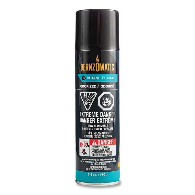 Disposable Butane Cylinder, BF56, 5.6 oz, 3150°F