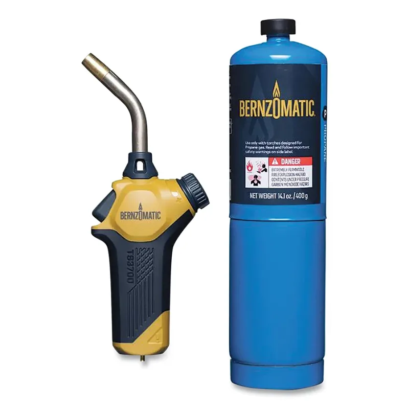 FlameCommander™ Torch Kit, TS3700KC, Propane, Includes Torch/Cylinder, 3 EA/CA