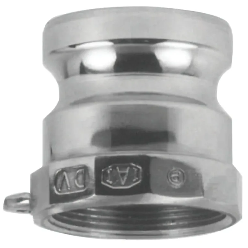 Andrews/Boss-Lock Type A Cam and Groove Adapters, 1 in (NPT), Aluminum