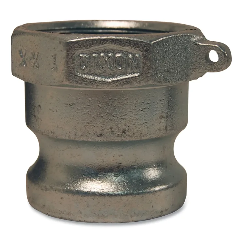 1" PLATED IRON ADPT X FE