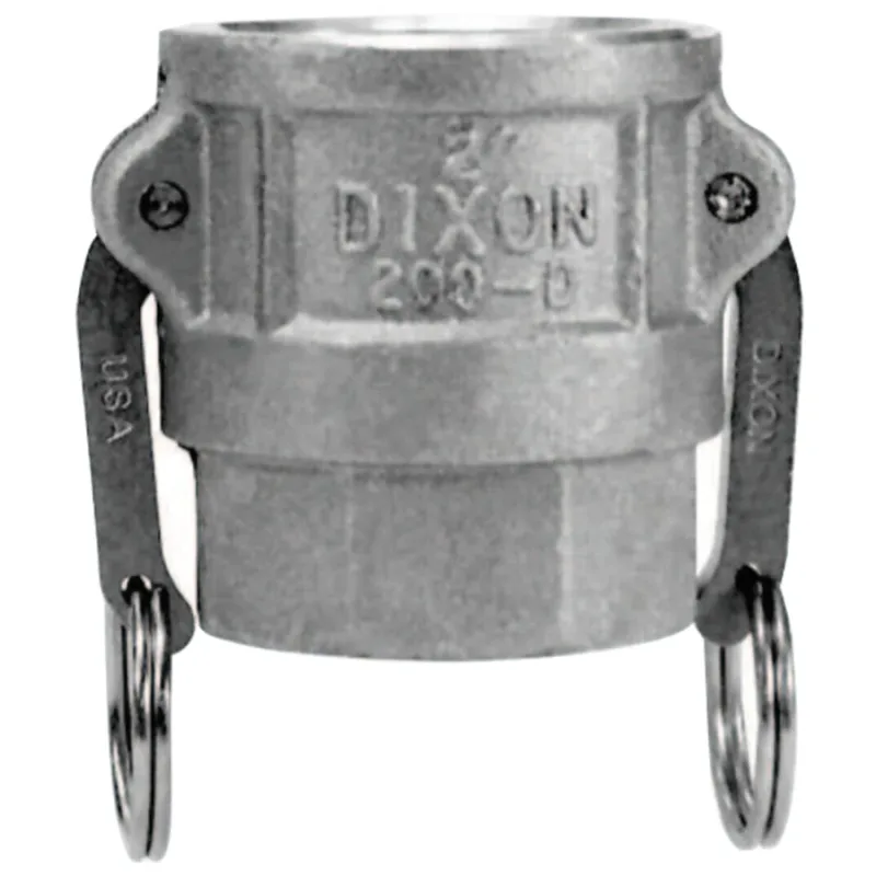 Andrews Type D Cam and Groove Couplers, 1 in (NPT), Female