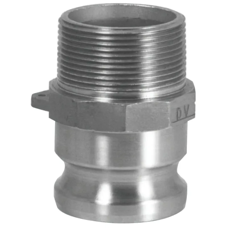 Andrews/Boss-Lock Type F Cam and Groove Adapters, 1 1/2 in (NPT)