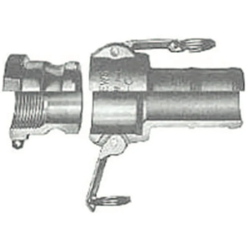 Andrews Cam and Groove Coupler x Adapters, 4 in