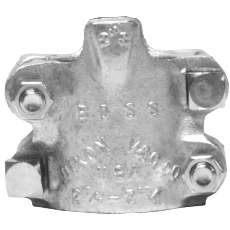 Boss Clamps, 3" Hose ID, 4"-4 3/16" Hose OD, Malleable Iron
