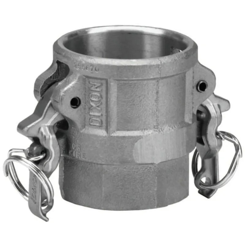 Boss-Lock Type D Cam and Groove Couplers, 1/2 (NPT),Female
