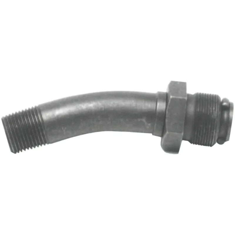 Steel Bent Stem Swivel Fittings, 3/8 in (NPT)