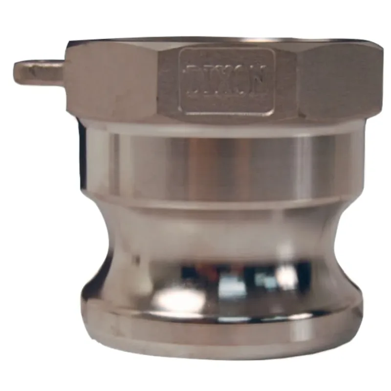 Global Type A Adapters, 1 in (NPT), Aluminum