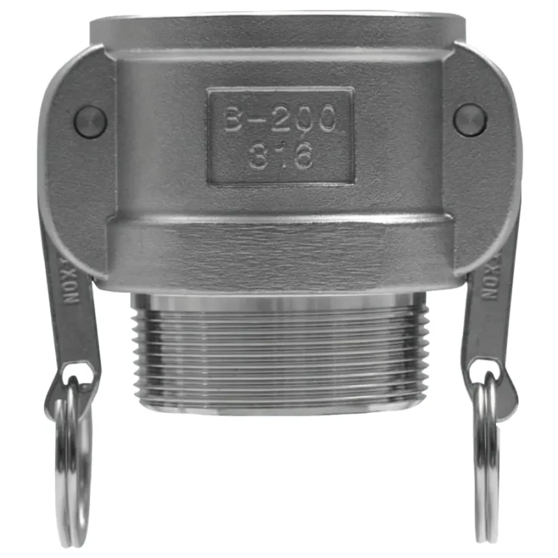 Global Type B Couplers, 3 in (NPT), 316 Stainless Steel