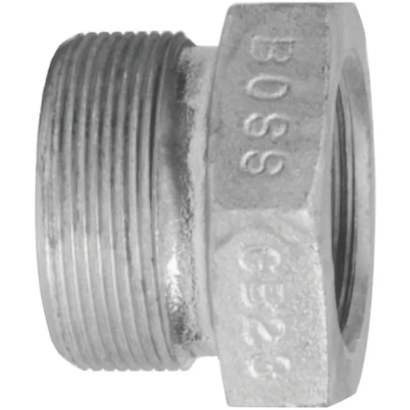 Boss Ground Joint Spuds, 3 5/32 in, Plated Steel