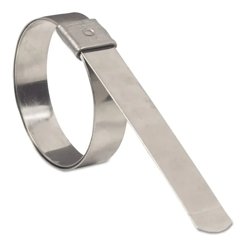 K Series Band Clamps, 4 1/2" Hose ID, Galvanized Steel, 25/Bx