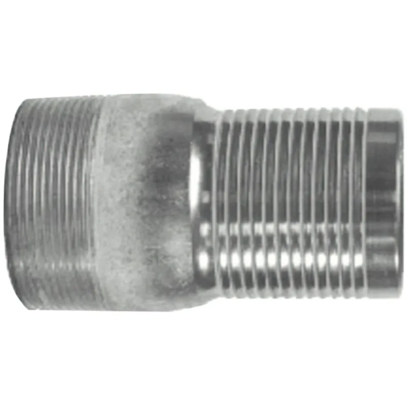 King Combination Nipples, 1 in x 1 in (NPT), For Plastic