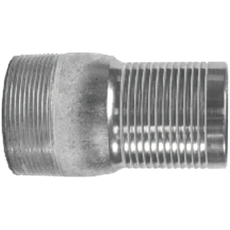 King Combination Nipples, 2 in x 2 in (NPT), Steel