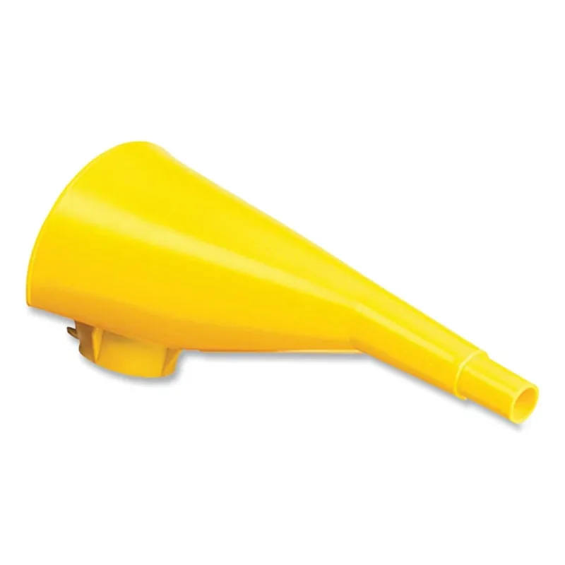Funnel, 7 in dia, Polyethylene, Type 1