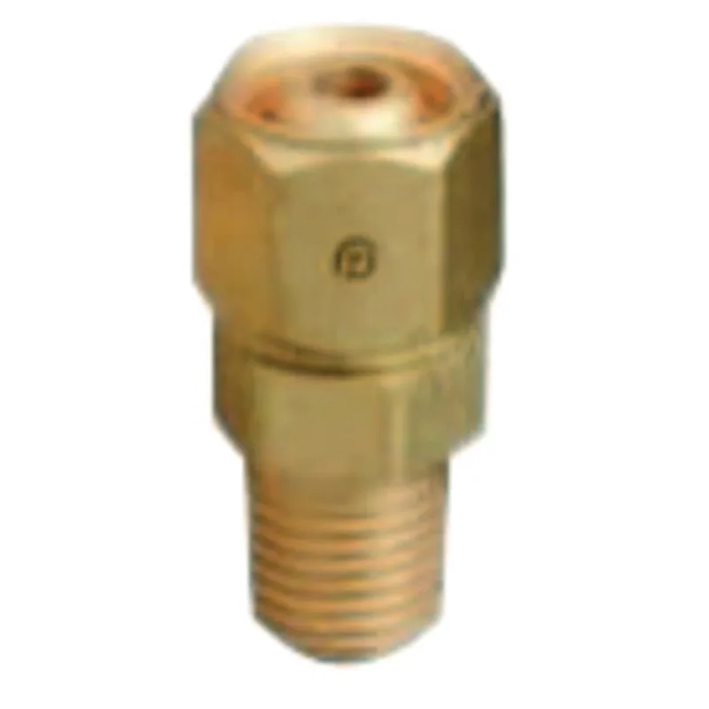 Brass Hose Adaptor, Male/Female Swivel, B-Size, RH