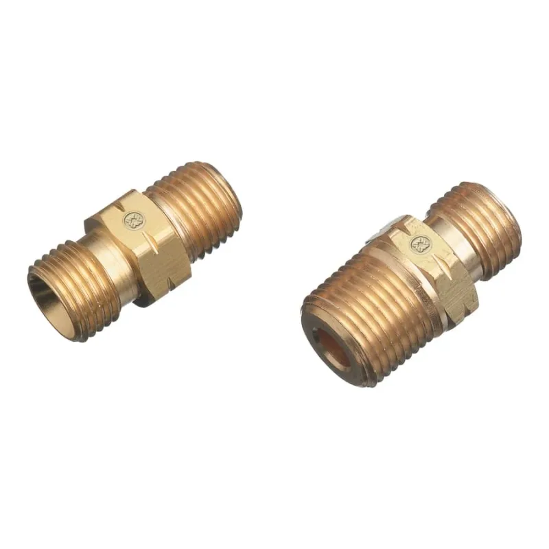 Regulator Outlet Bushing, 200 psi, Brass, B-Size, 1/2 in (NPT) LH, Male, Fuel Gas