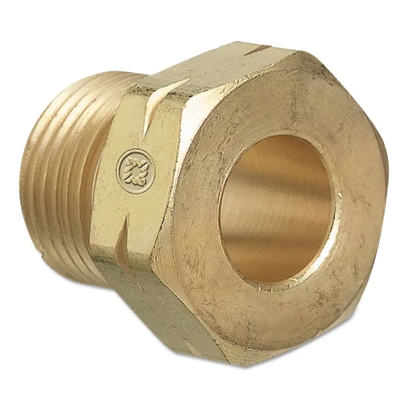 Regulator Inlet Nut, Acetylene (POL), Brass, CGA-510