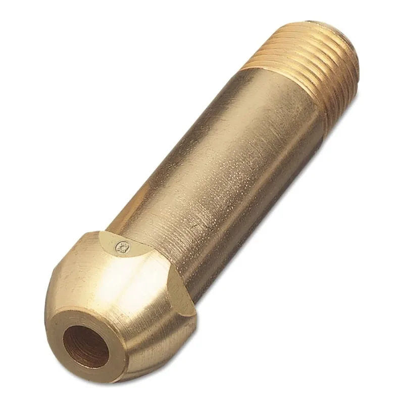 Regulator Inlet Nipples, 1/4", Brass, CGA-580; CGA-510; CGA-500; CGA-590