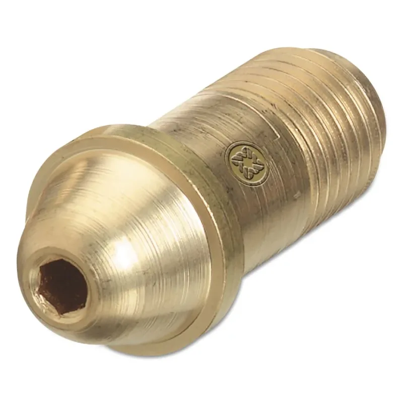 Cylinder Adapter Nipples, 3,000 psi, 1/4 in (NPT), Male, CGA-500/510/580/590