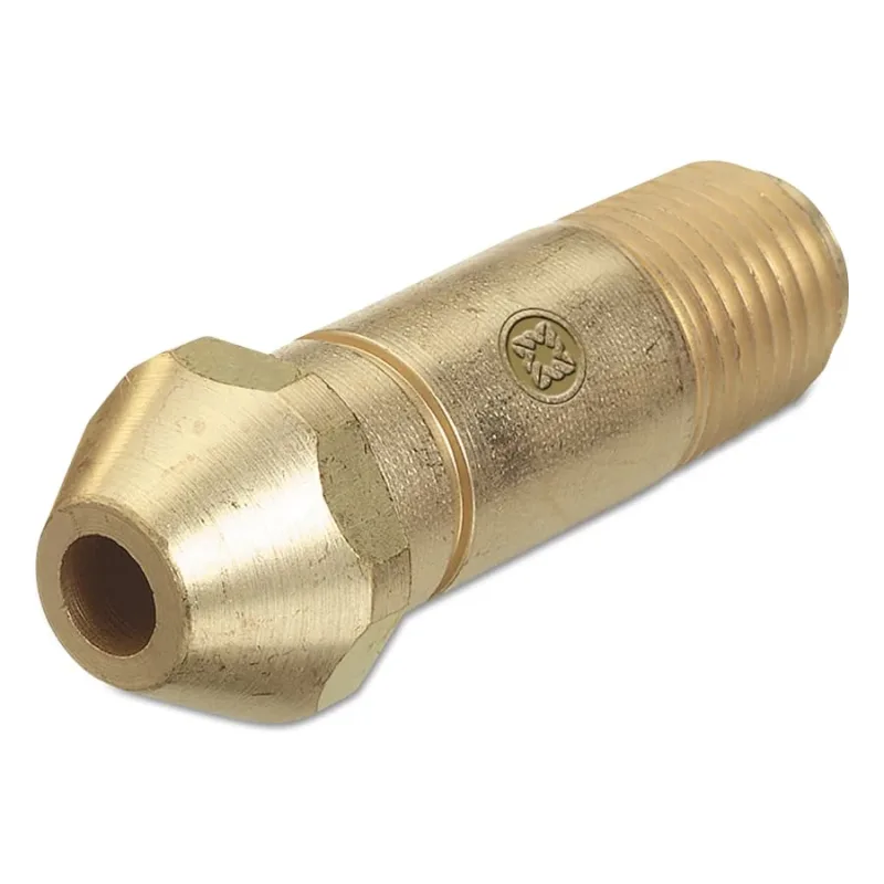 Regulator Inlet Nipple, Acetylene (Commercial), 1/4 in (NPT), 2-1/2 in L, CGA-300