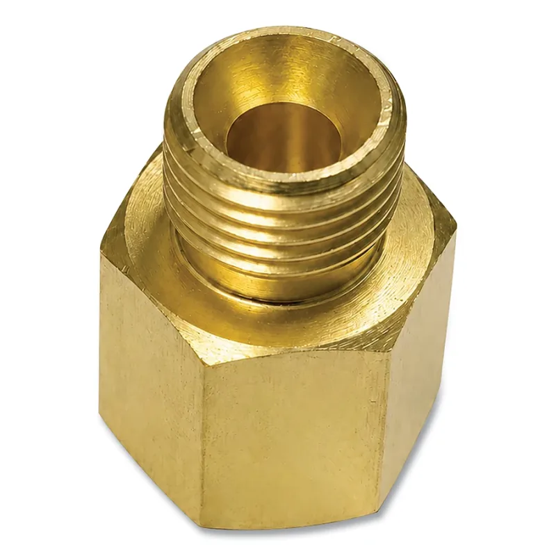 Brass Hose Adaptor, 200 PSIG, Brass, B-Size