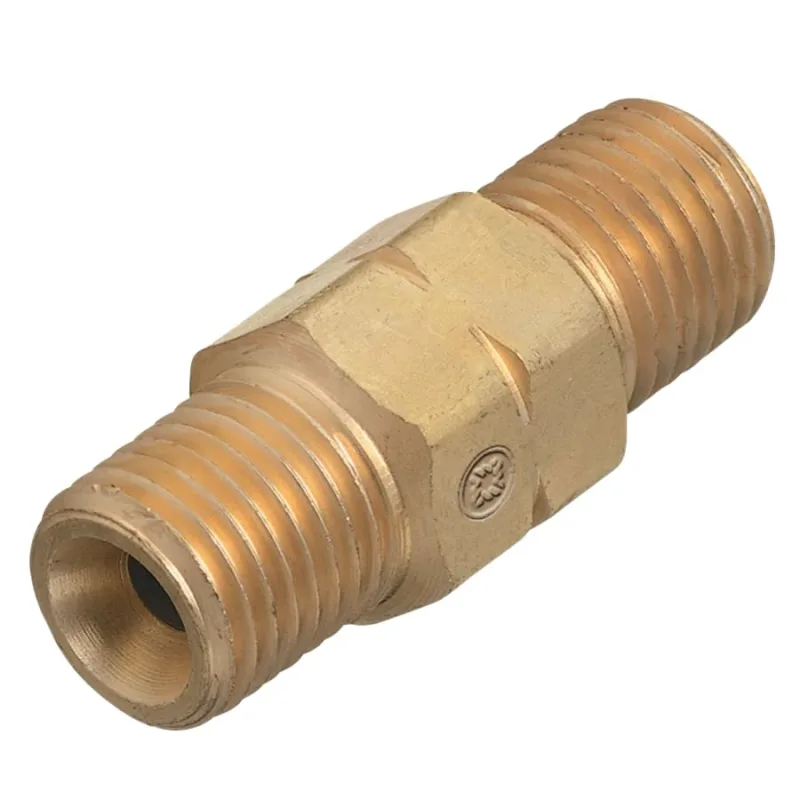 Hose Coupler, 200 psig, Brass, B-Size to B-Size