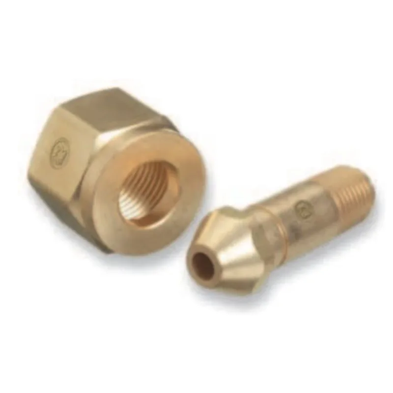 Regulator Inlet Nipples, Acetylene (Commercial), 1/4" (NPT), 2 1/2" L, CGA-300