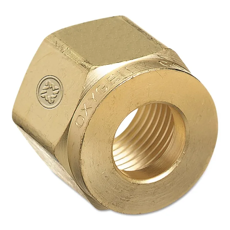 Regulator Nuts, 3,000 psig, Brass, CGA-540