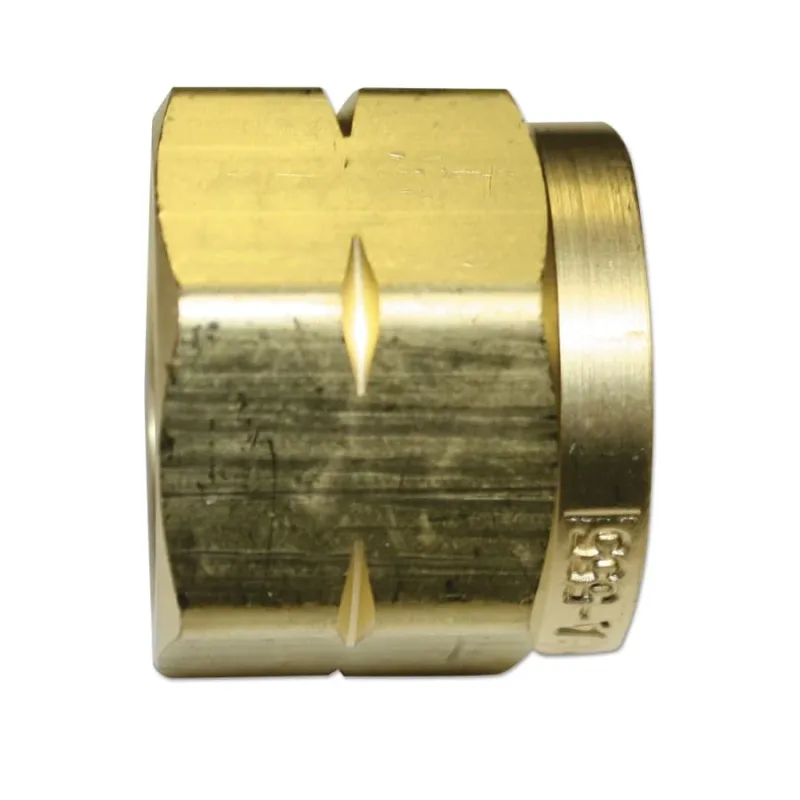 Regulator Inlet Nuts, Butane; Propane, Brass, CGA-555